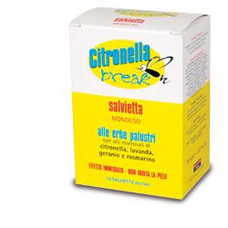 CITRONELLA BREAK SALVIETTE MONOUSO 10 PEZZI - Farmamood