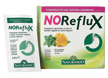 NOREFLUX INTEGRATORE ALIMENTARE 20 BUSTINE - Farmamood
