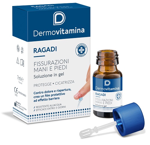 DERMOVITAMINA RAGADI GEL MANI E PIEDI 7 ML - Farmamood