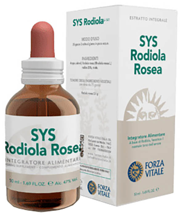 SYS RODIOLA ROSEA GOCCE 50 ML - Farmamood