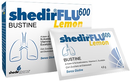 SHEDIRFLU 600 LEMON 20 BUSTINE - Farmamood
