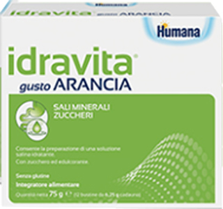 IDRAVITA GUSTO ARANCIA 12 BUSTINE DA 6,25 G - Farmamood