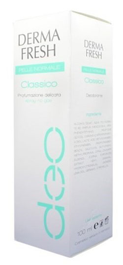 DERMAFRESH PELLE NORMALE CLASSICO DEODORANTE 100 ML - Farmamood