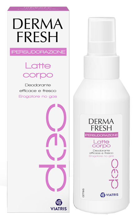 DERMAFRESH IPERSUDORAZIONE LATTE CORPO DEODORANTE 100 ML - Farmamood