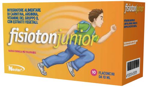 FISIOTON JUNIOR 10 FLACONI DA 10 ML - Farmamood