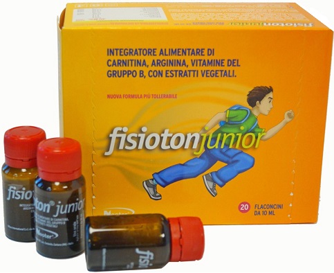 FISIOTON JUNIOR 20 FLACONI DA 10 ML - Farmamood