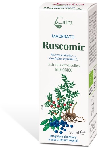 CAIRA RUSCOMIR MACERATO IDROALCOLICO BIO GOCCE 50 ML - Farmamood