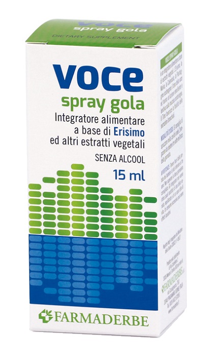 VOCE SPRAY GOLA 15 ML - Farmamood