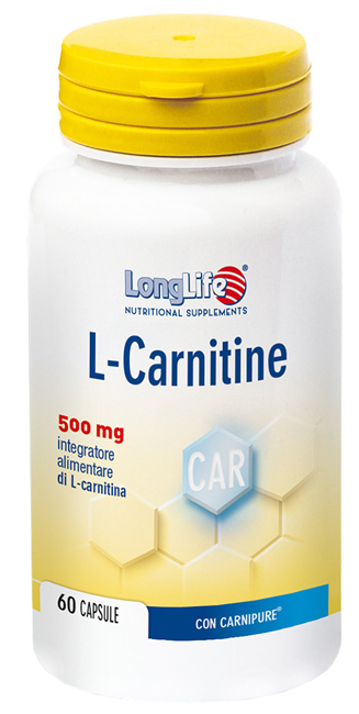 LONGLIFE L-CARNITINE 60 CAPSULE - Farmamood