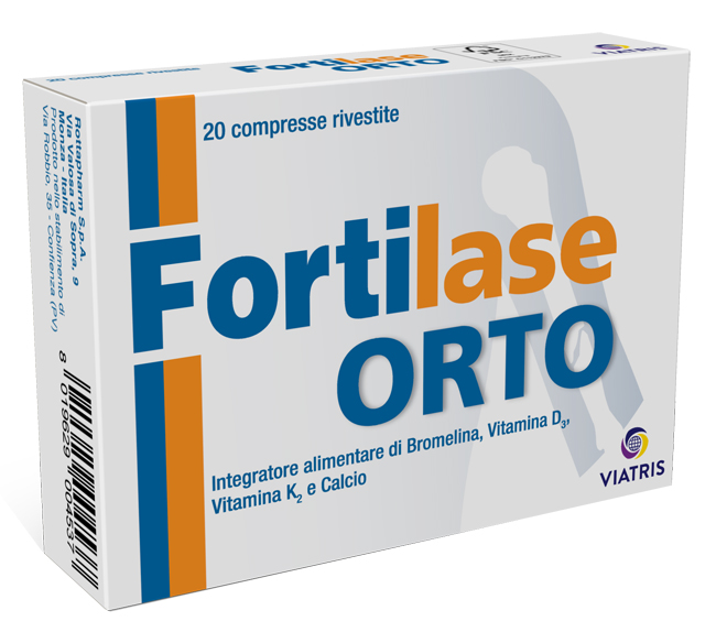 FORTILASE ORTO 20 COMPRESSE RIVESTITE - Farmamood