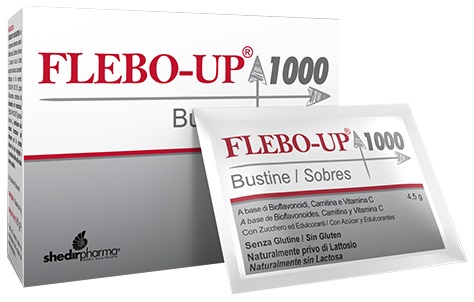 FLEBO-UP 1000 18 BUSTINE 4,5 G - Farmamood