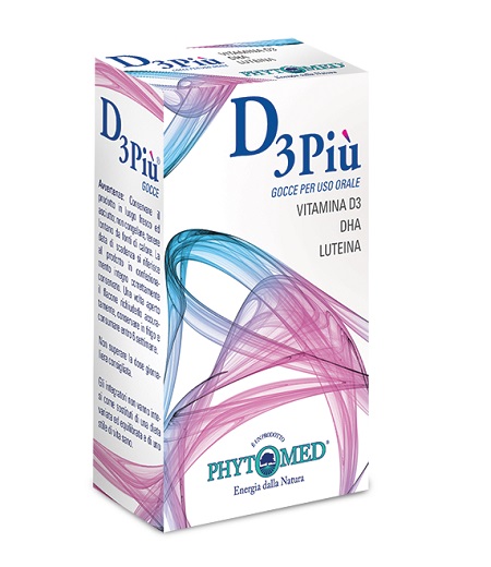 D3PIU GOCCE 20 ML - Farmamood