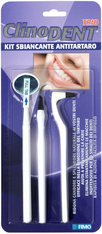 CLINODENT TRIO SBIANCANTE ANTI TARTARO - Farmamood
