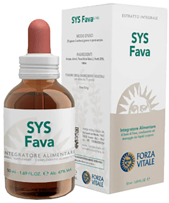 SYS FAVA GOCCE 50 ML - Farmamood