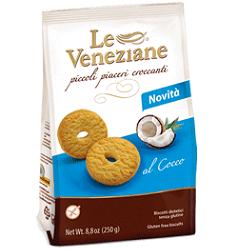 LE VENEZIANE BISCOTTI COCCO 250 G - Farmamood