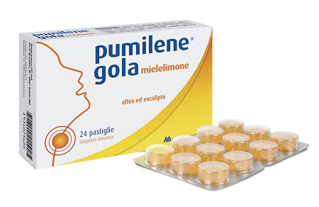 PUMILENE GOLA MIELE LIMONE 24 PASTIGLIE - Farmamood