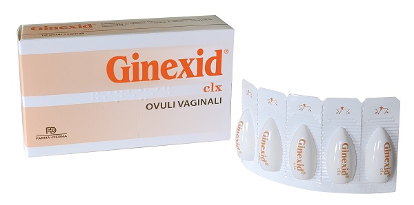 GINEXID 10 OVULI VAGINALI 2 G - Farmamood