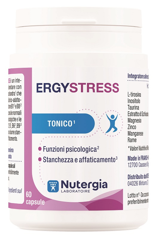 ERGYSTRESS 60 CAPSULE - Farmamood