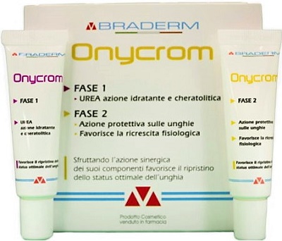 ONYCROM GEL 15+15 ML BRADERM - Farmamood
