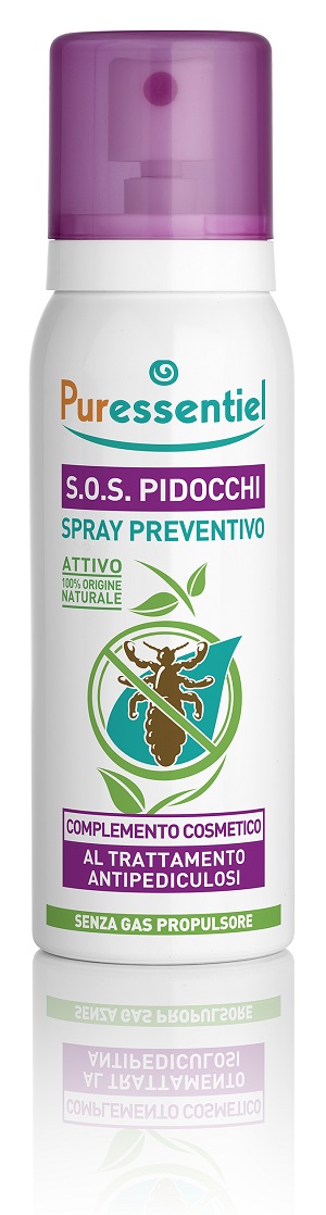 PURESSENTIEL SOS PIDOCCHI SPRAY PREVENTIVO 75 ML - Farmamood