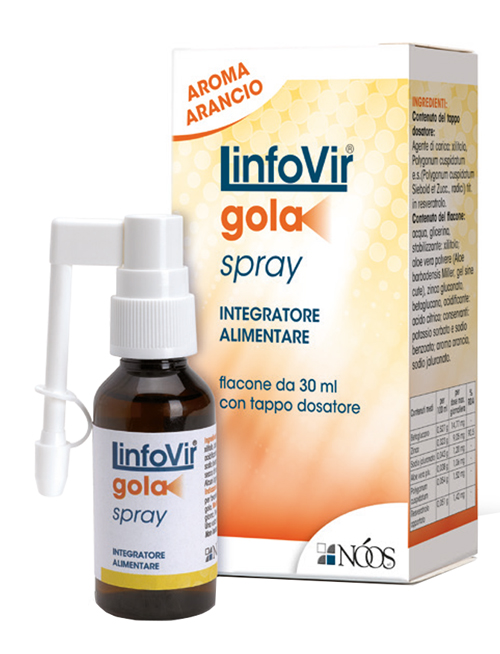 LINFOVIR GOLA SOLUZIONE ISOTONICA SPRAY 30 ML - Farmamood