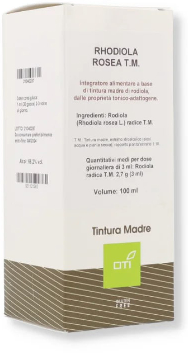 RHODIOLA ROSEA TINTURA MADRE GOCCE 100ML - Farmamood