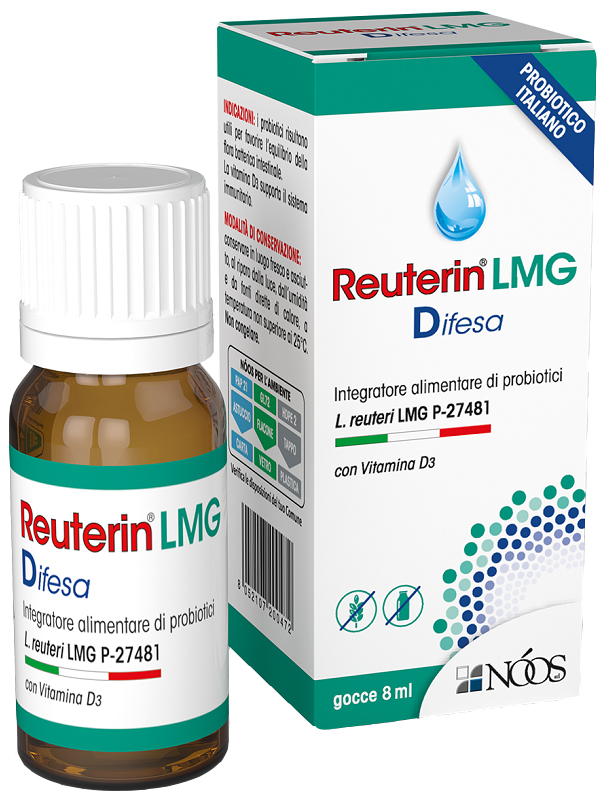 REUTERIN D3 DIFESA LMG GOCCE 8 ML - Farmamood