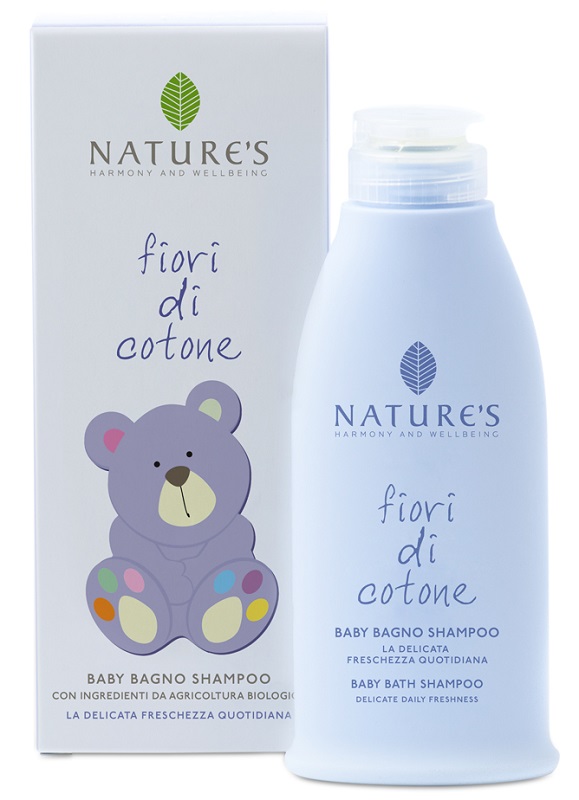NATURE'S FIORI DI COTONE BABY BAGNO SHAMPOO - Farmamood