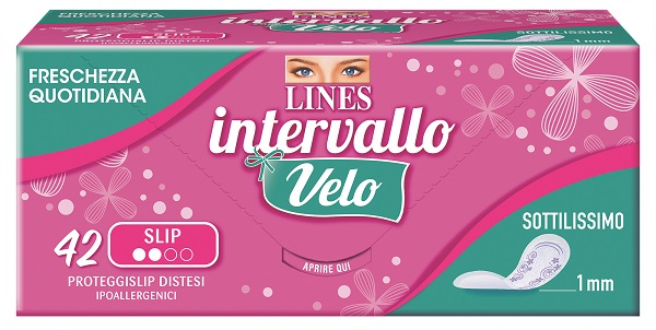 LINES INTERVALLO VELO SLIP 42 PEZZI COUPON - Farmamood