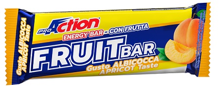 PROACTION FRUIT BAR BARRETTA ENERGETICA ALL'ALBICOCCA 40 G - Farmamood