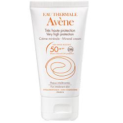 EAU THERMALE AVENE CREMA SCHERMO MINERALE 50+ 50 ML - Farmamood
