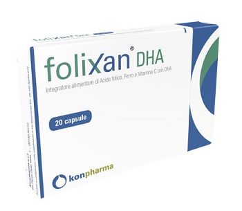 FOLIXAN DHA 20 CAPSULE 16,3 G - Farmamood