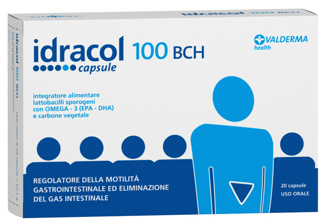 IDRACOL 100 BCH 20 CAPSULE - Farmamood