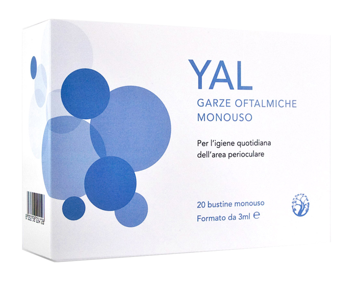 SALVIETTINE OCULARI YAL 20 PEZZI - Farmamood