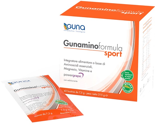 GUNAMINOFORMULA SPORT 42 BUSTE 315 G - Farmamood