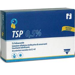TSP 0,5% SOLUZIONE OFTALMICA UMETTANTE LUBRIFICANTE 30 FLACONCINI MONODOSE 0,5 ML - Farmamood