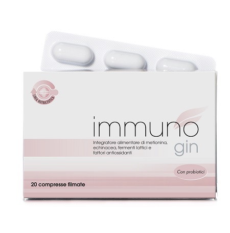 IMMUNO GIN 20 COMPRESSE - Farmamood