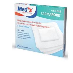 MEDS PORE MEDICAZIONE ADESIVA 5X7CM 5 PEZZI - Farmamood