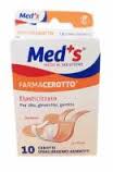 CEROTTO MEDS STRIPS TELA IPOALLERGENICO ELASTICIZZATO ASSORTITI 10 PEZZI - Farmamood
