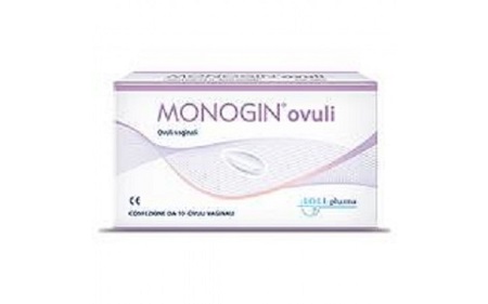 MONOGIN OVULI VAGINALI 10 PEZZI - Farmamood