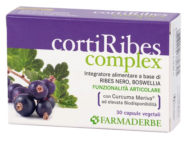 CORTI RIBES COMPLEX 30 CAPSULE - Farmamood