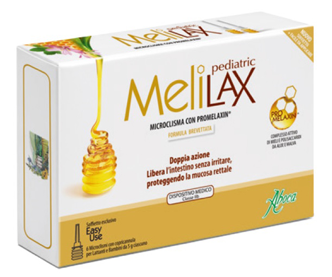 MELILAX PEDIATRIC MICROCLISMI 6 PEZZI 5 G - Farmamood