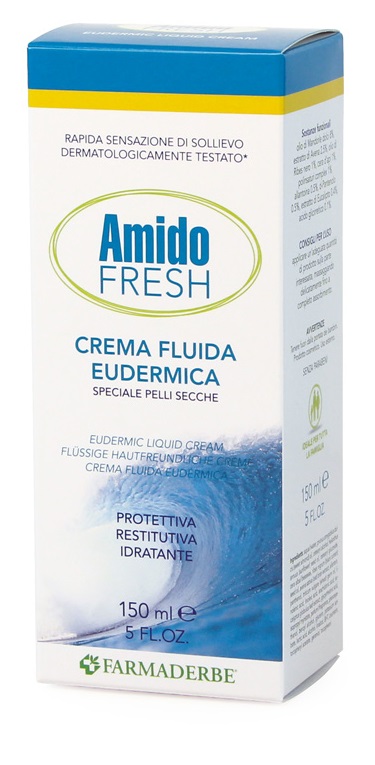 AMIDO FRESH CREMA FLUIDA EUDERMICA 150 ML - Farmamood