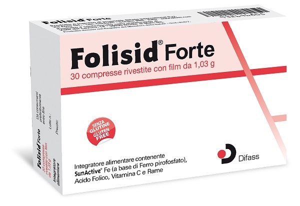 FOLISID FORTE 30 COMPRESSE 3,9 G - Farmamood