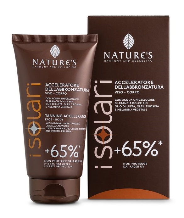 NATURE'S I SOLARI ACCELERATORE DELL'ABBRONZATURA +65% 150 ML - Farmamood