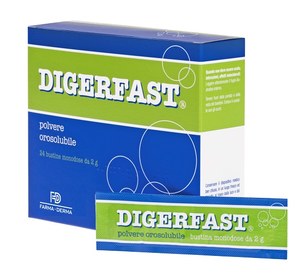 DIGERFAST POLVERE 24 BUSTINE MONODOSE 2 G - Farmamood