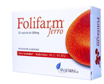 FOLIFARM FERRO 20 CAPSULE - Farmamood