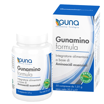GUNAMINOFORMULA 50 COMPRESSE 50,50 G - Farmamood