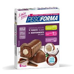 PESOFORMA BARRETTA CUORE COCCO 6 PASTI 12 X 31 G - Farmamood