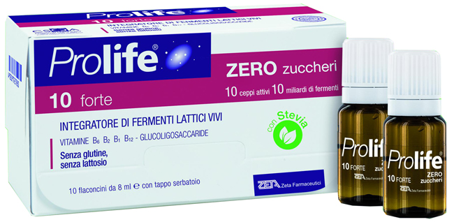 PROLIFE 10 MILIARDI ZERO ZUCCHERO 10 FLACONI DA 8 ML - Farmamood